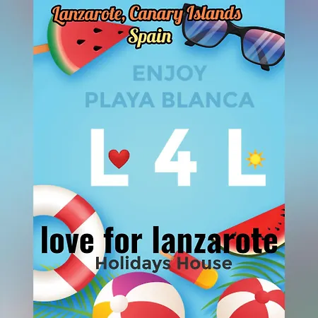 For Lanzarote Holidays House Apartment *